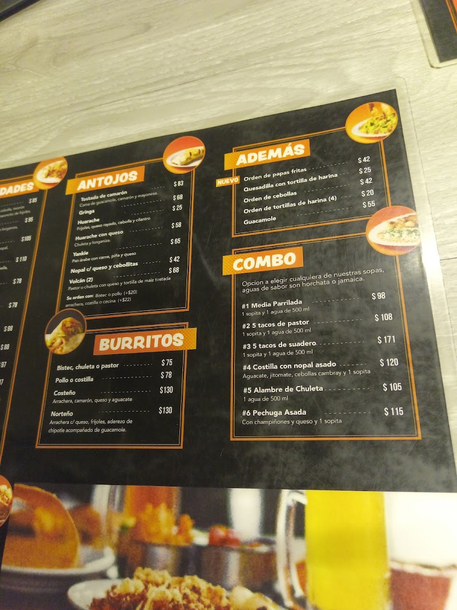 EL NARANJITO Menu - Image 5